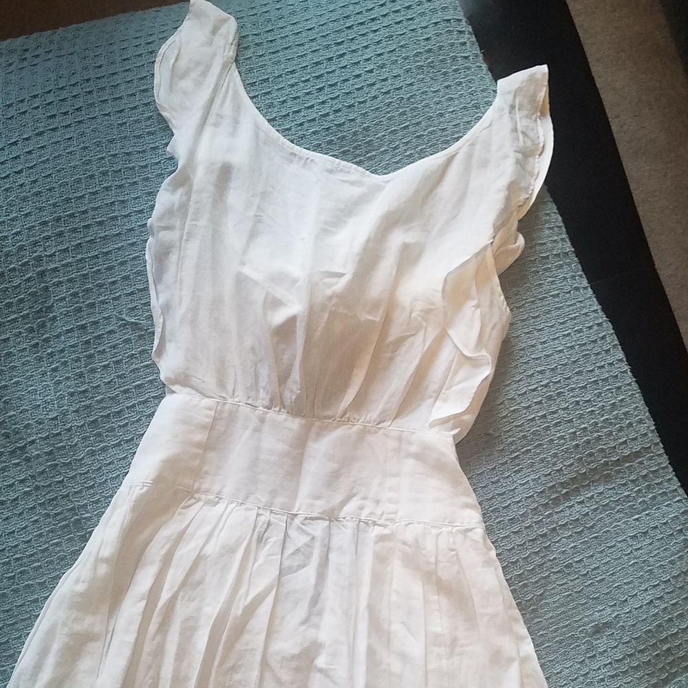 White Summer Mini Dress